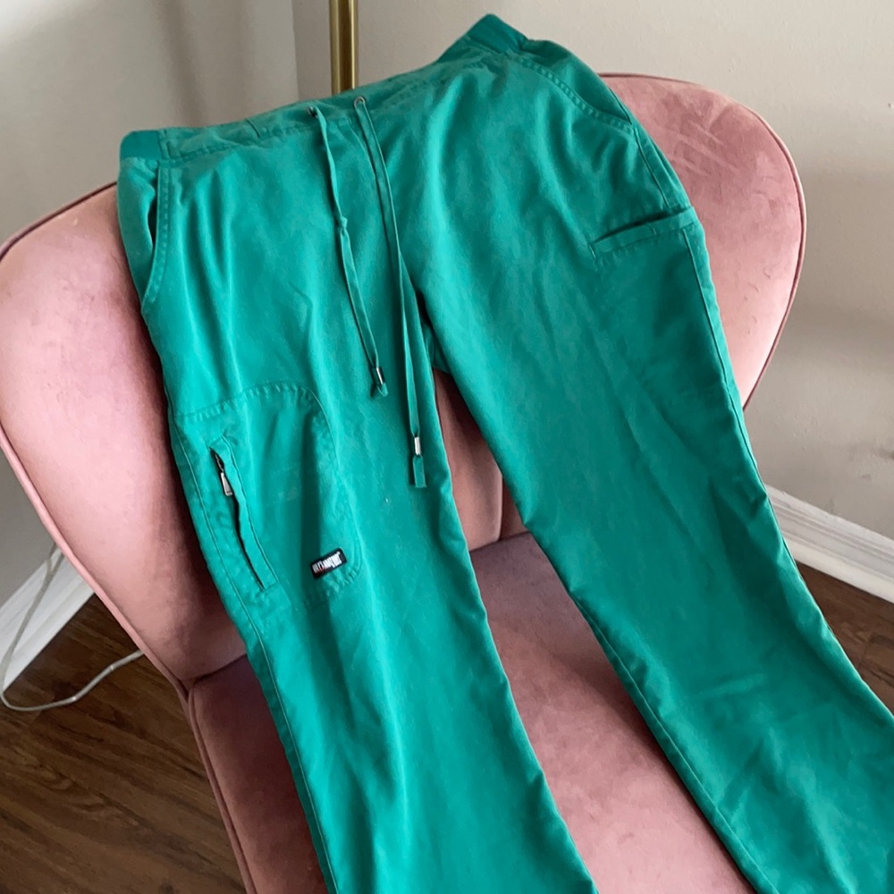 Green Grey’s Anatomy scrub bottoms